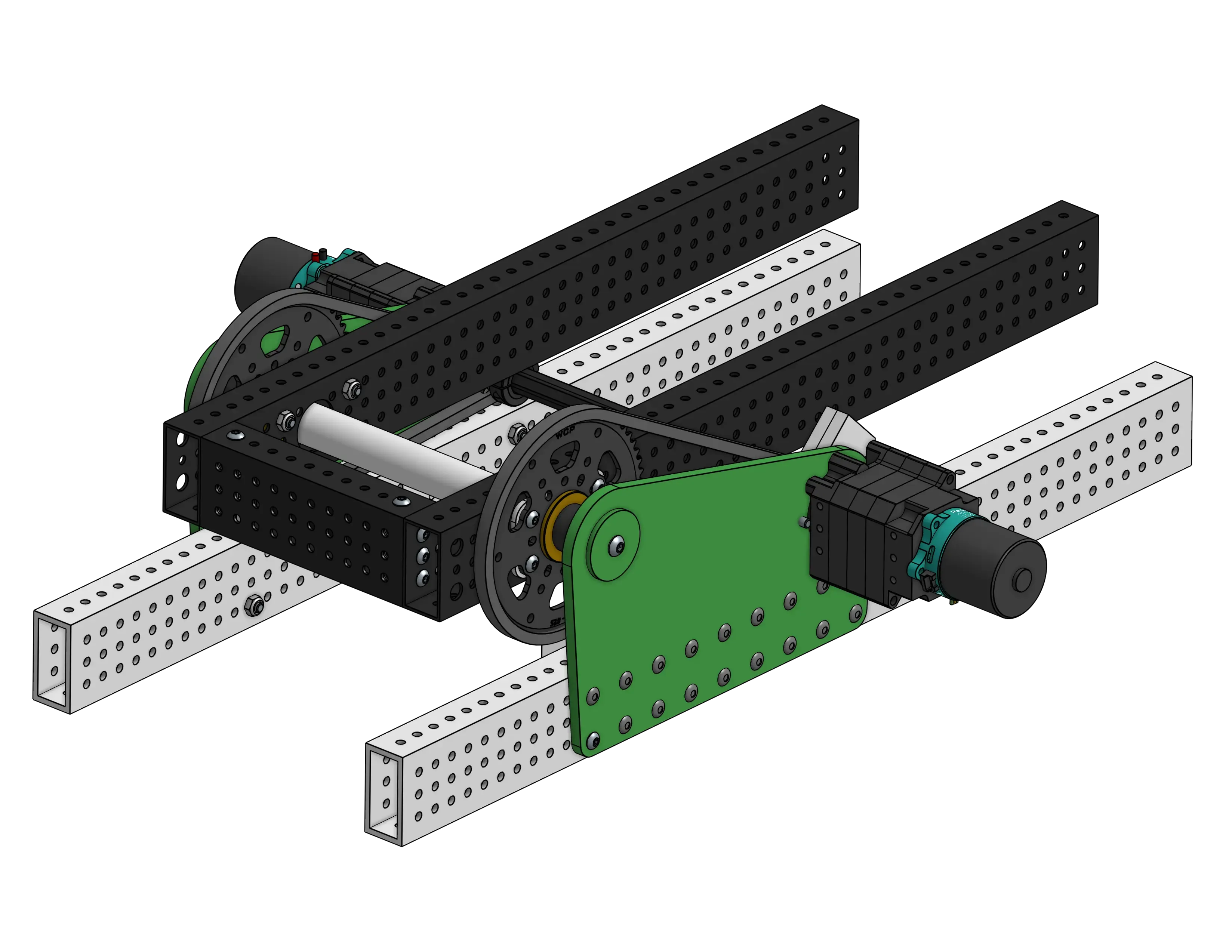 Finished arm assembly